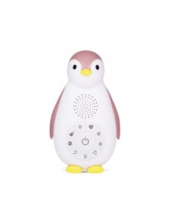 Pakraunamas Bluetooth migdukas kūdikiui pingvinas Zoe (rausvas)