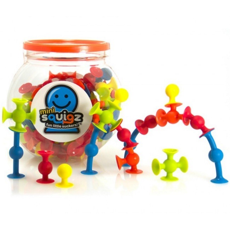 Mini Squigz čiuptukai (75 det.) - Lavinamieji žaislai vaikams
