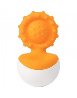 Kūdikio žaislas Dimpl Wobbl (oranžinis)