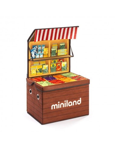 Miniland sulankstomas prekystalis - Lavinamieji žaislai vaikams nuo 3 metų