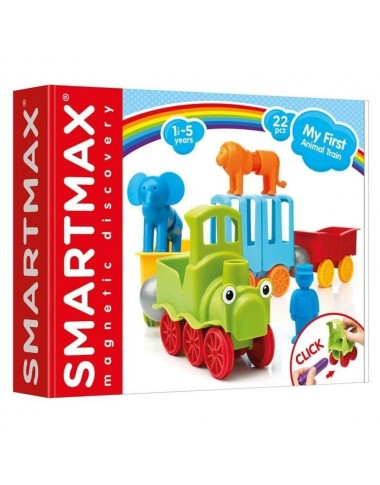 SmartMax magnetinės kaladėlės My Animal Train